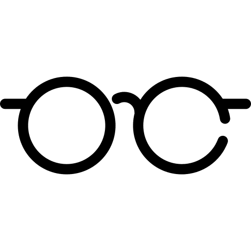 Glasses eyeglasses ophthalmology lenses icon Glasses eyeglasses ophthalmology lenses icon
