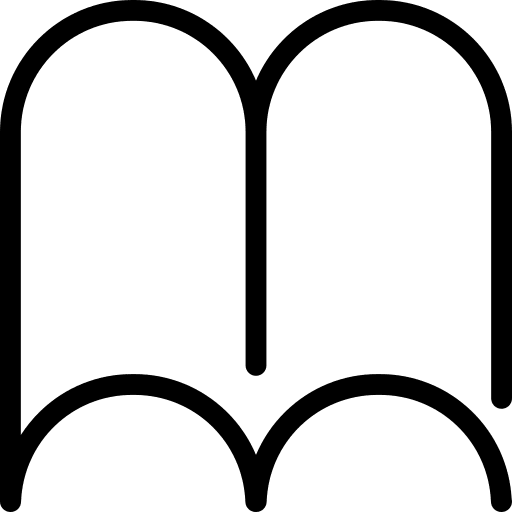 Open book studying reading education icon Open book studying reading education icon