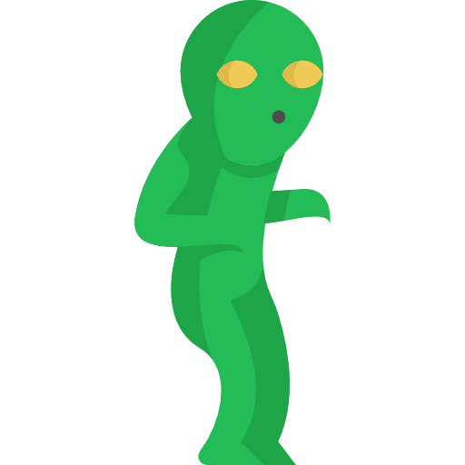 Alien avatar alien ufo icon