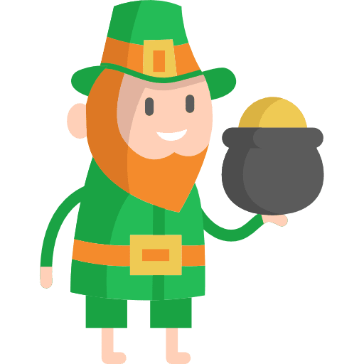 Leprechaun fantasy legend people icon
