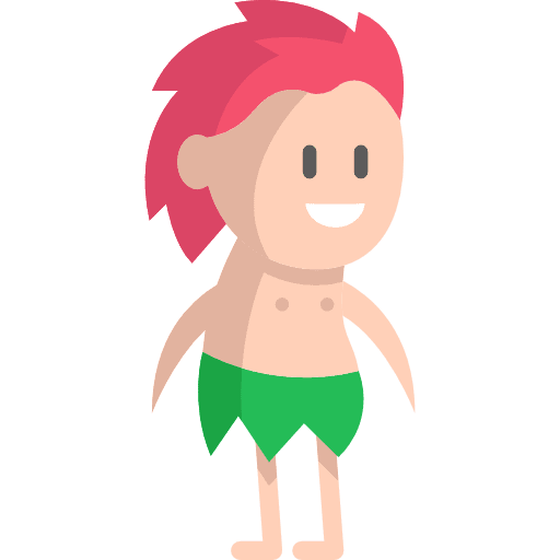 Curupira people curupira fantasy icon Curupira people curupira fantasy icon