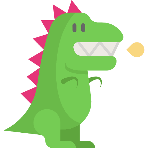 Dinosaur animals carnivore wild life icon Dinosaur animals carnivore wild life icon