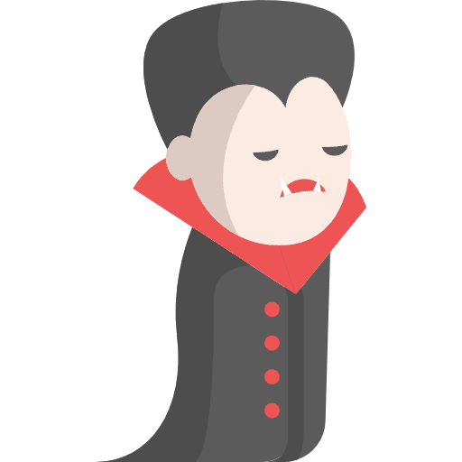 Vampire fairy tale character fantasy icon Vampire fairy tale character fantasy icon