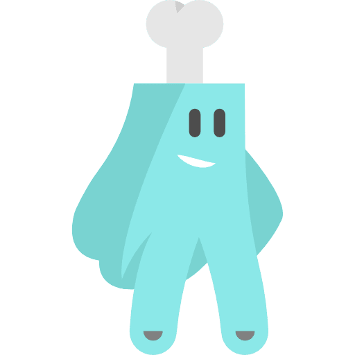 Hand folklore fantasy fairy tale icon Hand folklore fantasy fairy tale icon