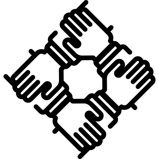 Cooperation hands business gestures icon Cooperation hands business gestures icon