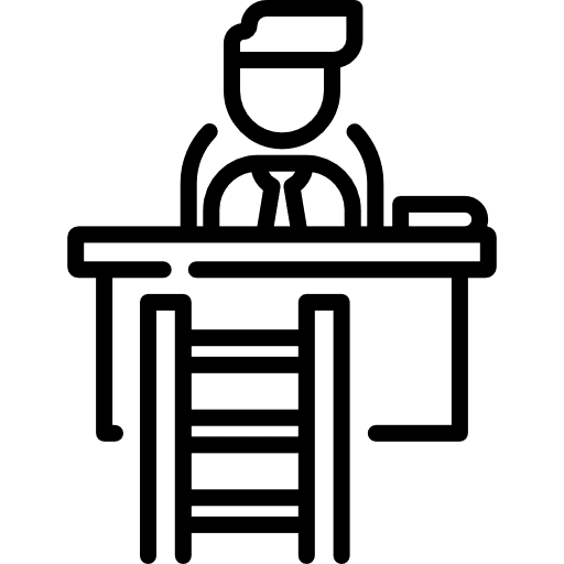Job promotion goals job promotion worker icon Job promotion goals job promotion worker icon