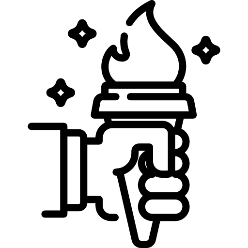 Leadership fire hands and gestures success icon Leadership fire hands and gestures success icon