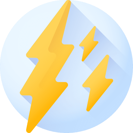 Bolts flash lightning bolts icon