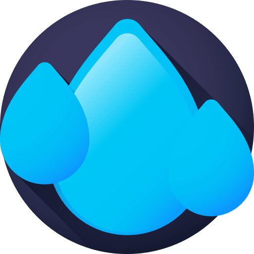 Drops drop water drops rain icon Drops drop water drops rain icon