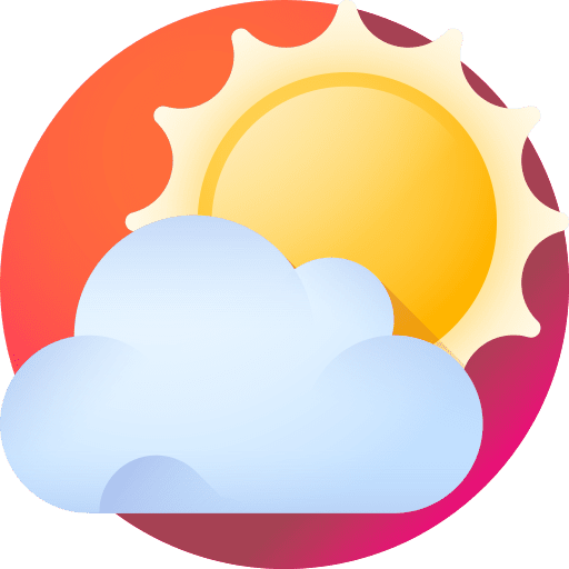 Cloud meteorology sun weather icon Cloud meteorology sun weather icon