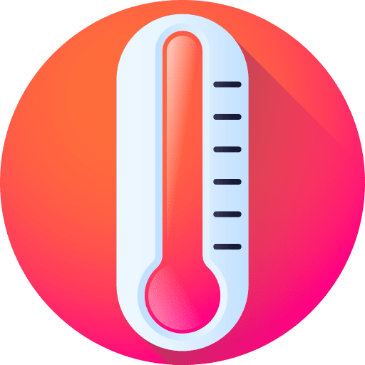 Hot warm thermometer climate icon Hot warm thermometer climate icon
