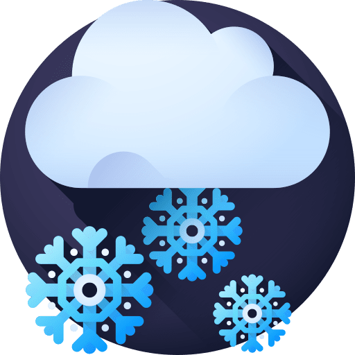 Snowing cloud bad weather weather icon Snowing cloud bad weather weather icon
