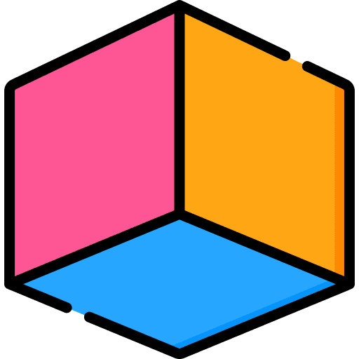 3d cube edit tools shapes squares icon