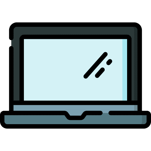 Laptop no laptop technology electronics icon