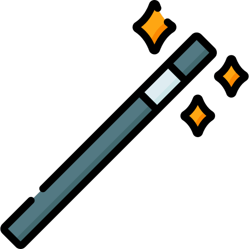 Magic wand magic wand witchcraft magician icon