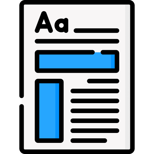 Template marketing website browser icon