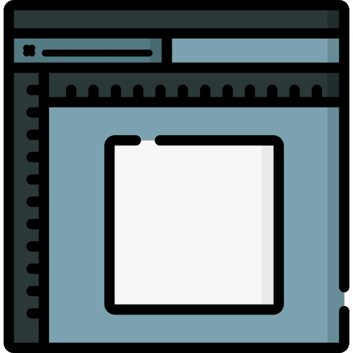 Artwork digital painting edit tools icon