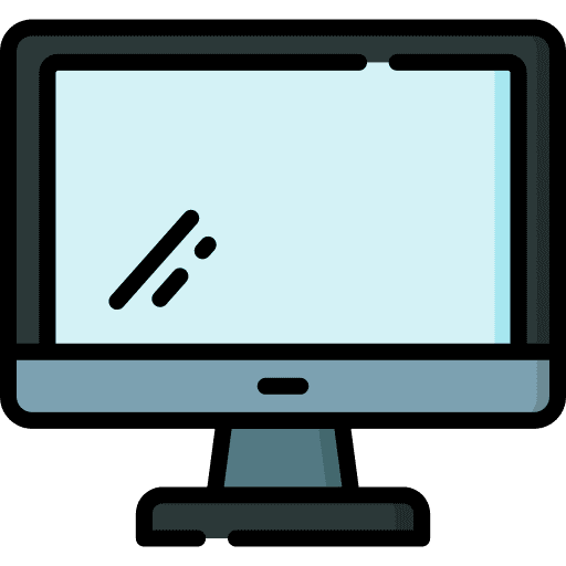 Computer tu tv computer screen icon