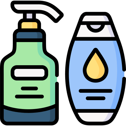 Shampoo hygiene beauty wellness icon