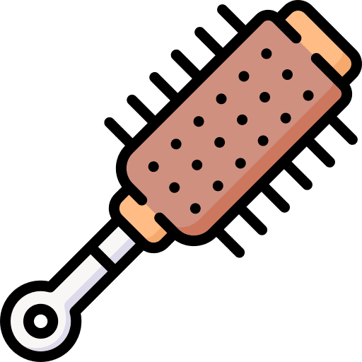 Comb grooming comb brush icon Comb grooming comb brush icon