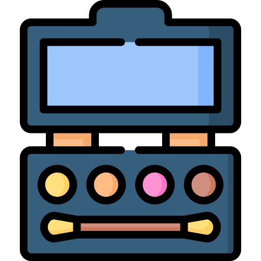 Eye shadow eye shadow brush cosmetics icon Eye shadow eye shadow brush cosmetics icon