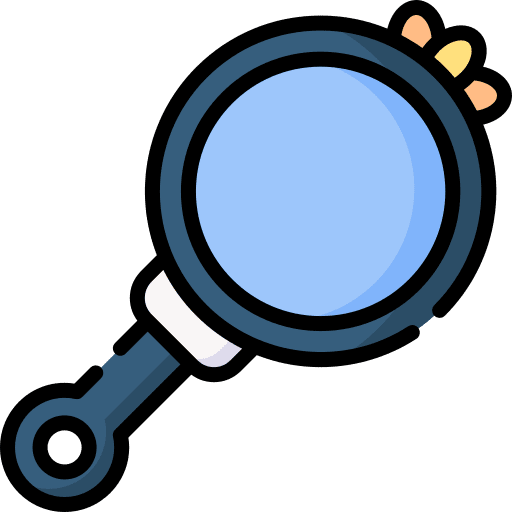 Hand mirror salon hand mirror furniture and household icon Hand mirror salon hand mirror furniture and household icon