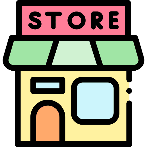 Grocery store grocery grocery store shopper icon