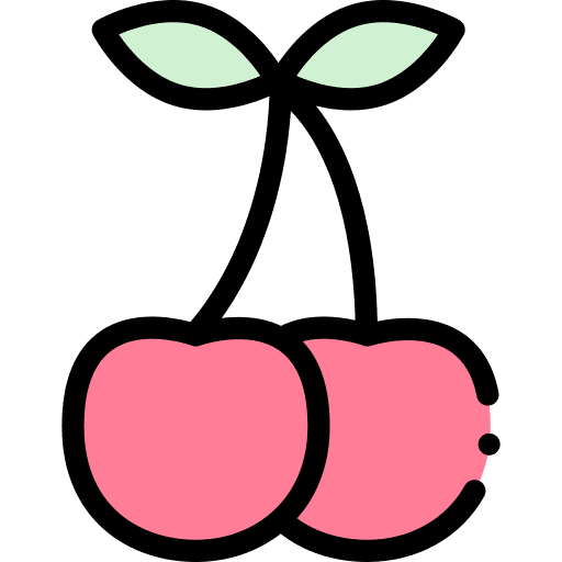 Cherry cherry fruit fresh icon