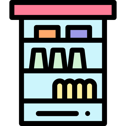 Products supermarket commerce and shopping products icon
