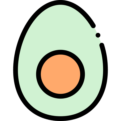 Avocado diet vegan vegetable icon