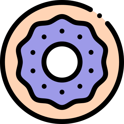 Donut baker food doughnut icon