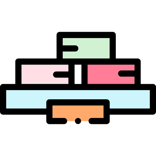 Products products commerce and shopping shelves icon