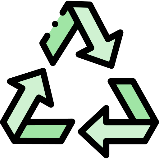Recycling container nature ecology and environment icon
