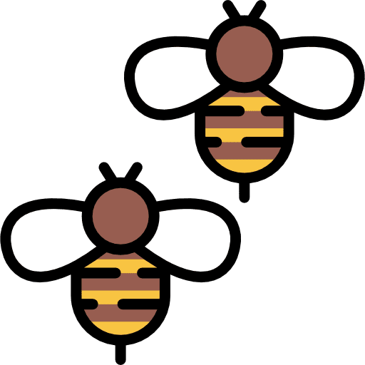 Bee bee nature animals icon