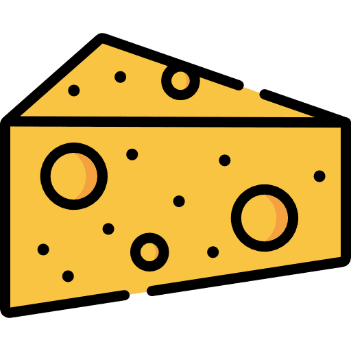 Cheese healthy food cheese fattening icon