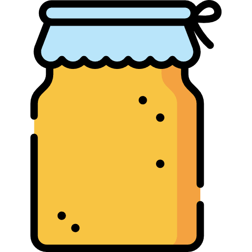 Honey honey pot organic icon