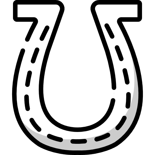 Horseshoe farming and gardening tools and utensils miscellaneous icon
