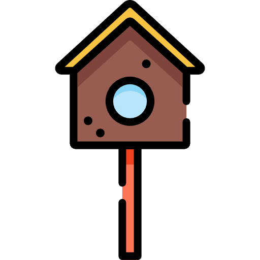 Bird house garden bird house bird shelter icon
