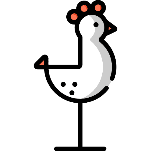 Rooster weather farming and gardening rooster icon