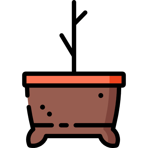 Sprout nature botanical farming and gardening icon