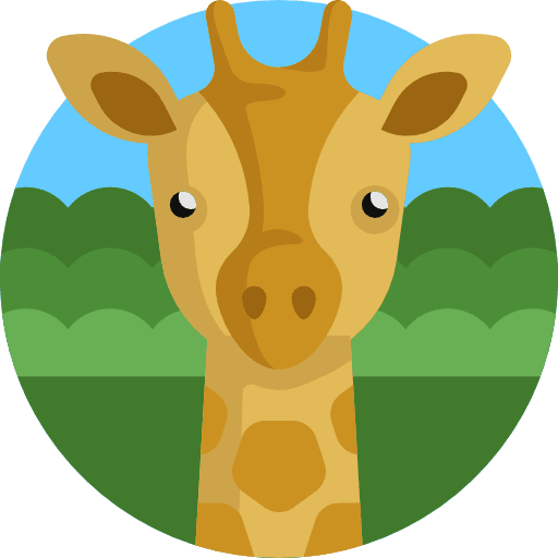 Giraffe animals wildlife giraffe icon