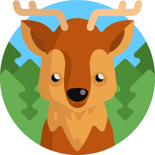 Deer mammal deer reindeer icon
