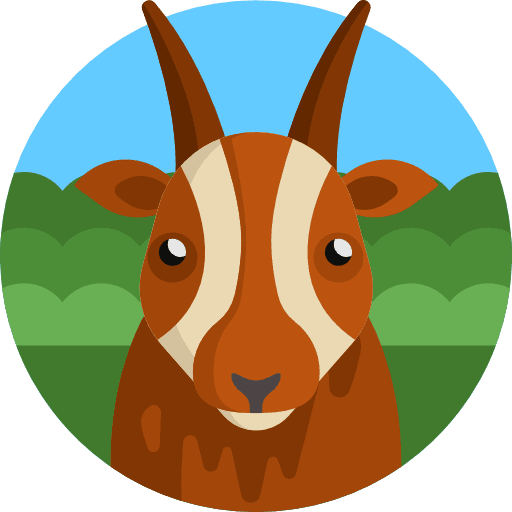Goat animal kingdom goat zoo icon