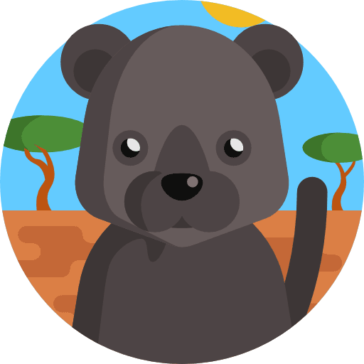 Puma mammal puma wildlife icon