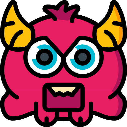 Monster horn scary miscellaneous icon