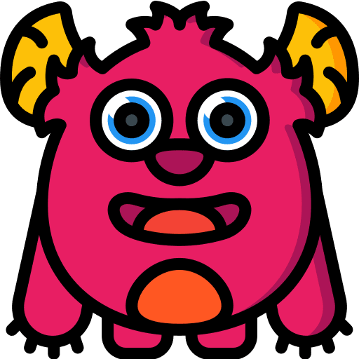 Monster terror monster miscellaneous icon