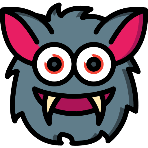 Monster halloween horror scary icon