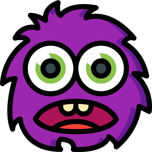 Monster monster monsters scary icon