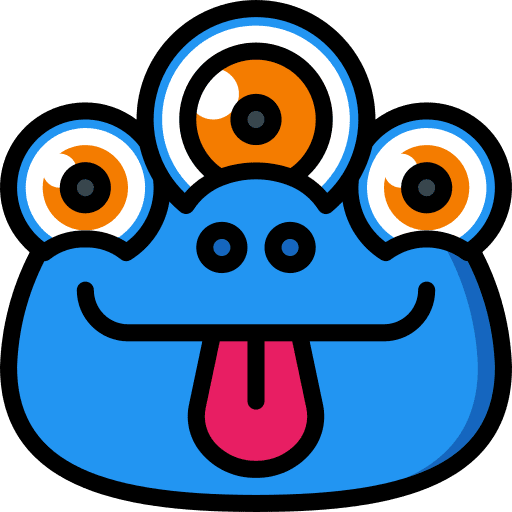 Monster monsters terror miscellaneous icon