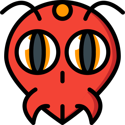 Monster terror avatar horror icon